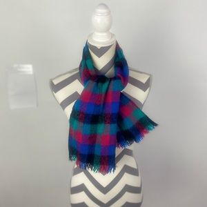Vintage checkered scarf very 90s